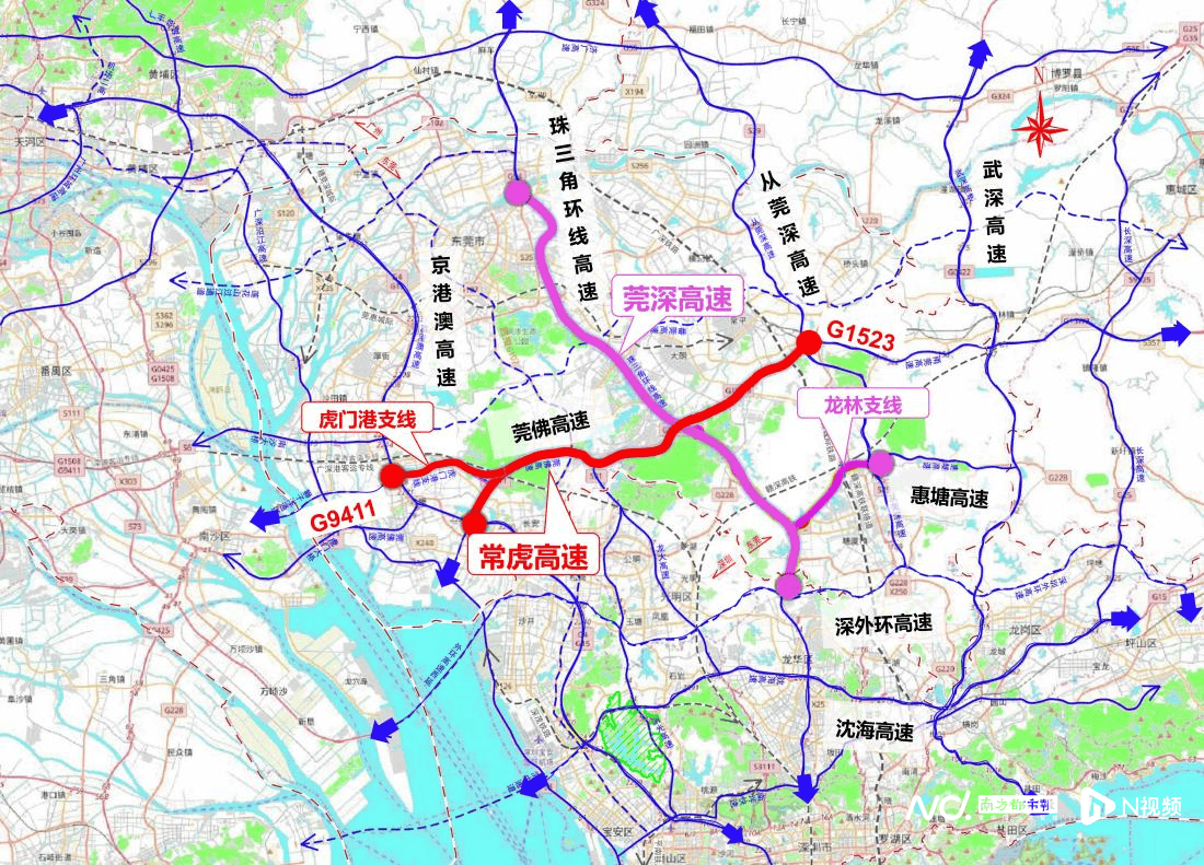 点赞|东莞交投集团：莞深、常虎改扩建，融入湾区综合交通网
