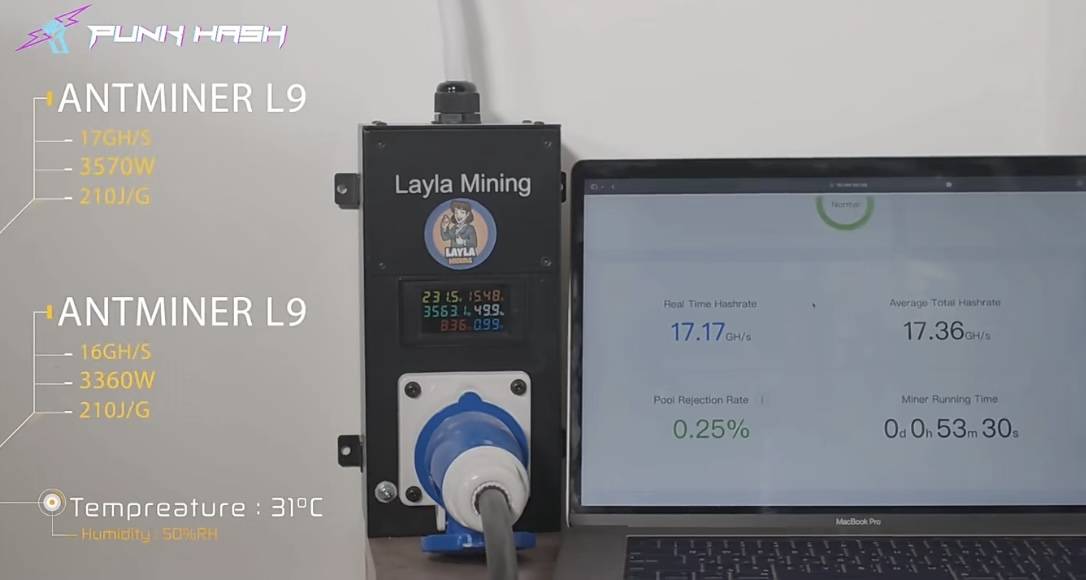 挖狗狗币的蚂蚁L9操作流程