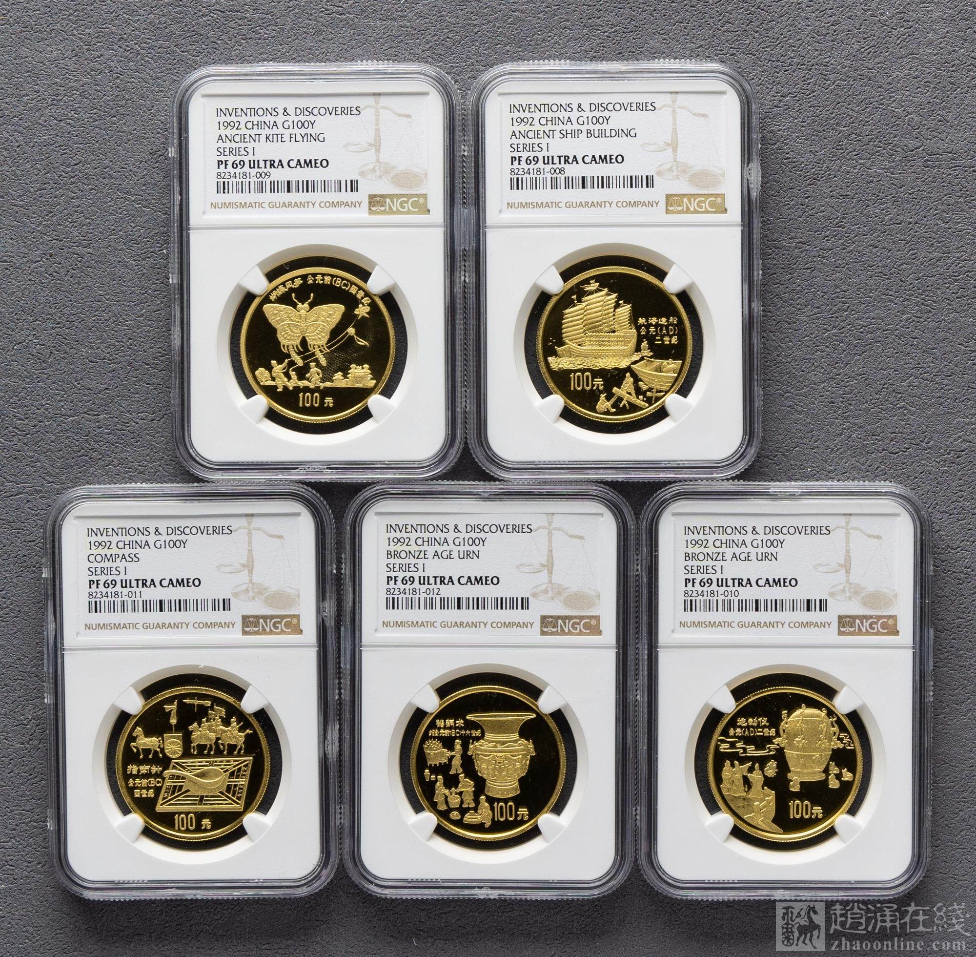 中国古代科技发明发现金银币最新行情价值分析