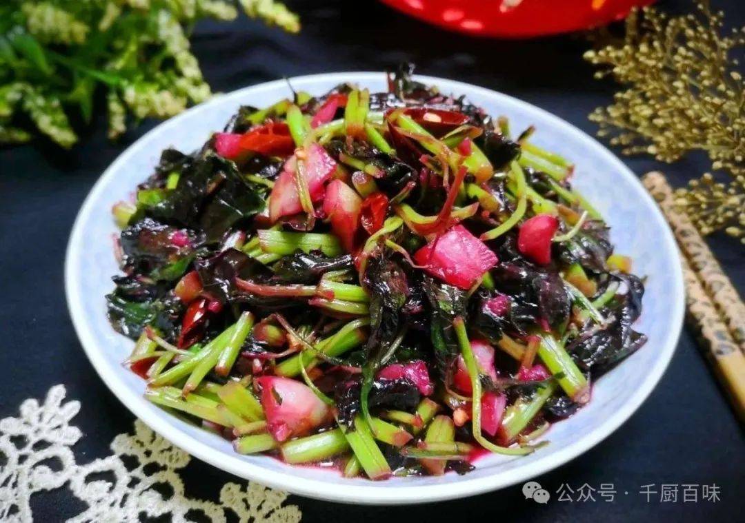 阅湾在线-广谈大湾网-珠海美食群-深圳美食群-广州美食-炒红苋菜